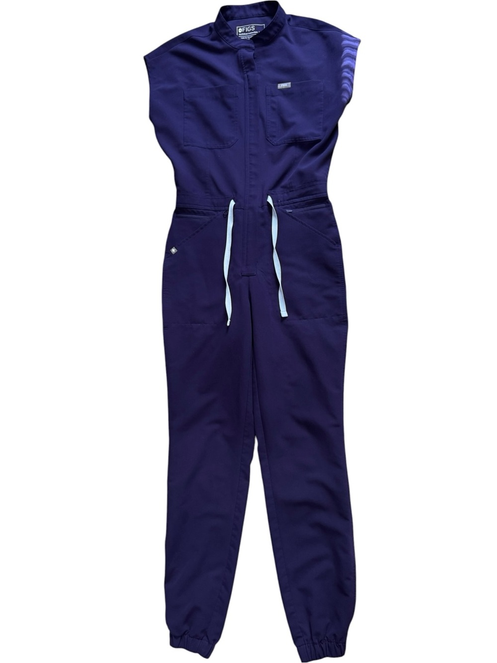 💜 FIGS Rafaela Scrub Jumpsuit | XS | Purple Jam | Good Condition 💜